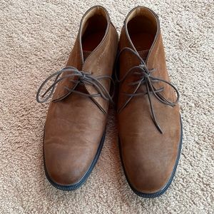 Mens Brown Oxford Shoes Size 11.5 (Brand Unknown)